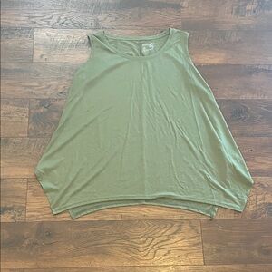 Terra & Sky Olive Green Tank Top